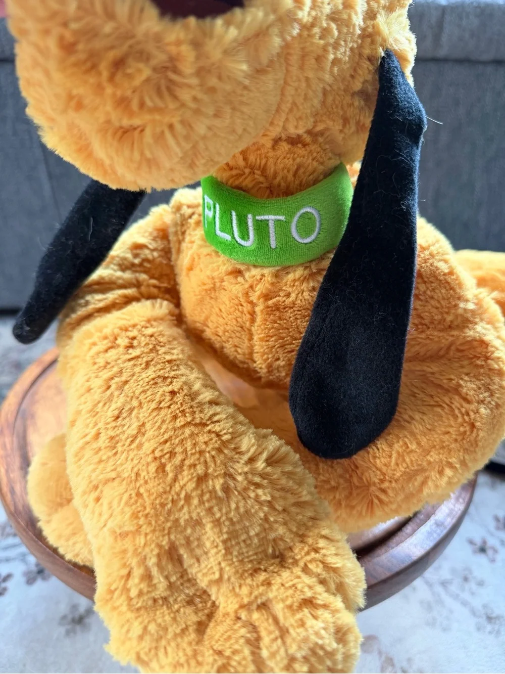 Authentic Vintage Disney World 1990’s Park Plush- Pluto Dog